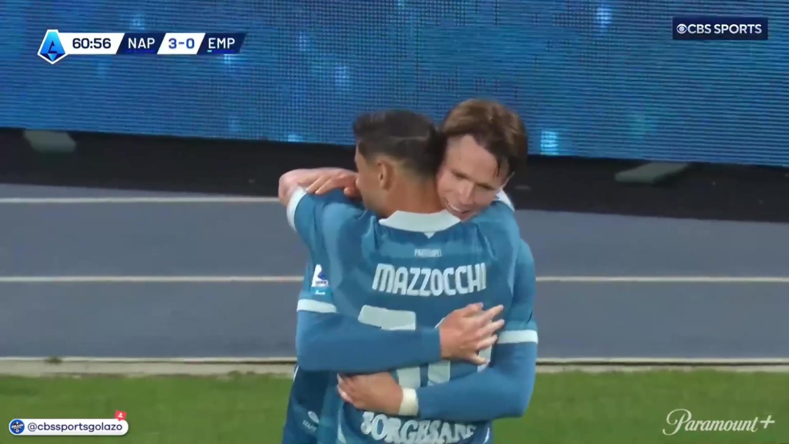 無敵雙響炮！麥克托米奈甩頭破門梅開二度！盧卡庫傳中送助攻！