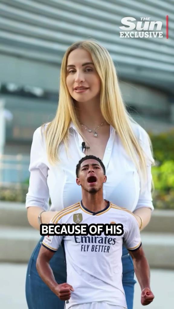 WTF！根本聽不清這皇馬女主持講啥，這身材真的很吸引眼球